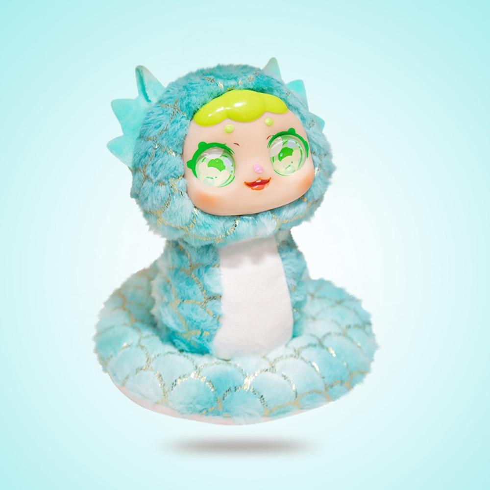 

The God of Wealth Snake Year Plush Toy Big Eyes Lucky Snake Doll Plushies New Year Gifts style 6