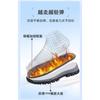 Fleece snow boots soft sole medium cotton shoes father shoes non-slip thickened sports shoes keep warm