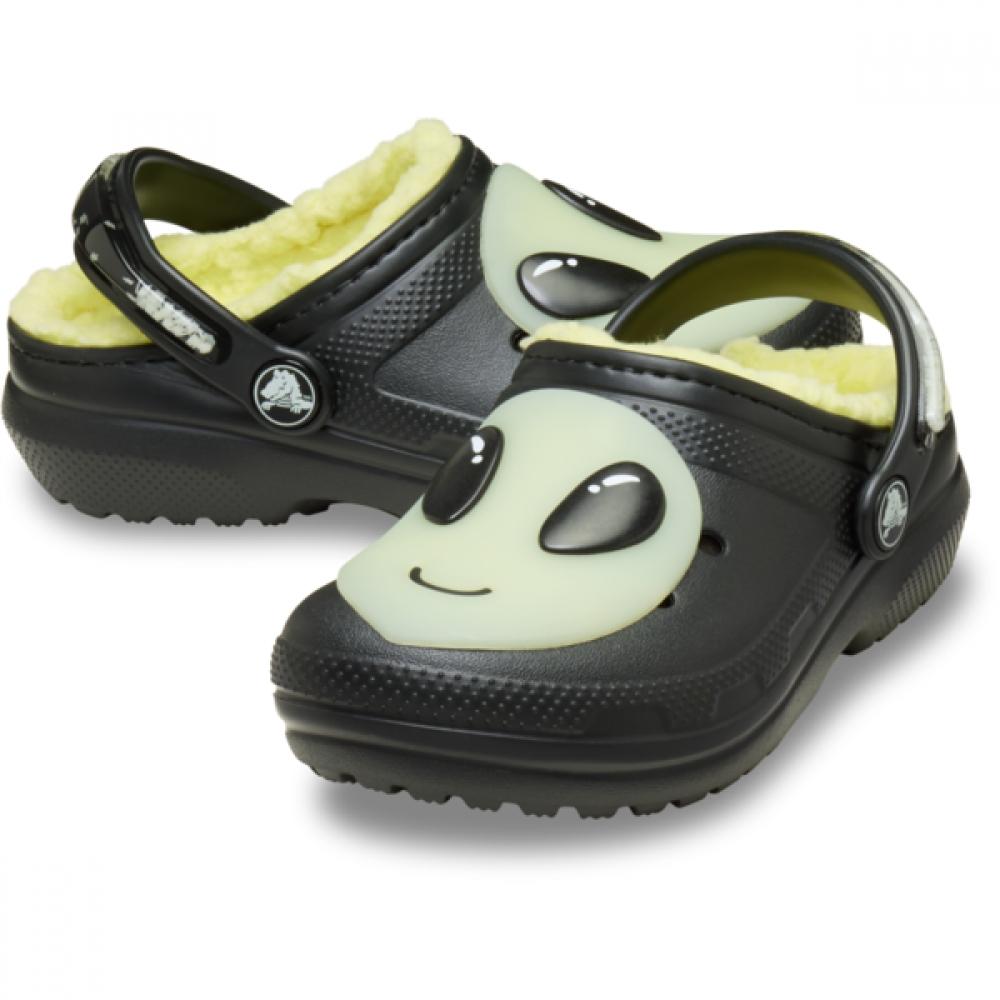 Crocs Classic Lined Clog Toddler Alien