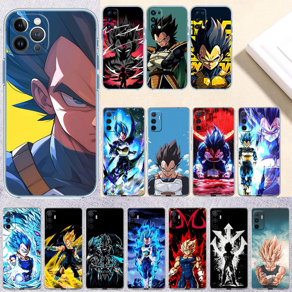 Dragon Ball Vegeta Transparent Phone Case for LG K22 K30 K40 K40S K41 K42 K50 K50S K51 K51S K52 K61 K62 K71 K92 Q61