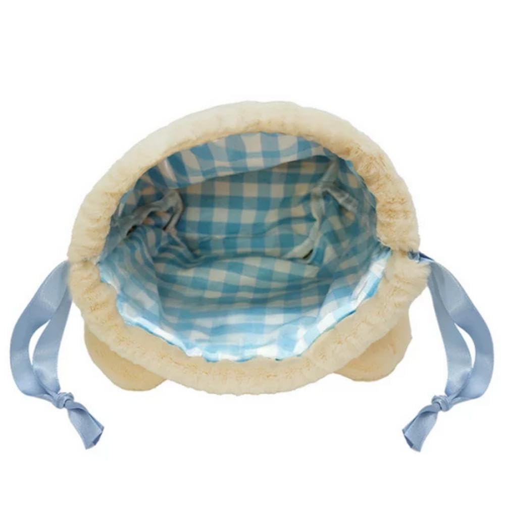 Morimoto Sangyo Plush Drawstring Bag Sanrio Cinnamoroll H20 X W21 X D20cm RM-8504