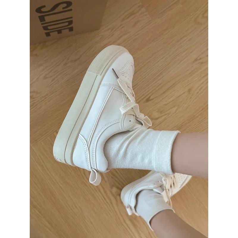 

Обувь Forrest Gump Весна и осень Маленькие белые повседневные туфли, универсальные маленькие белые папины спортивные туфли 40 белый