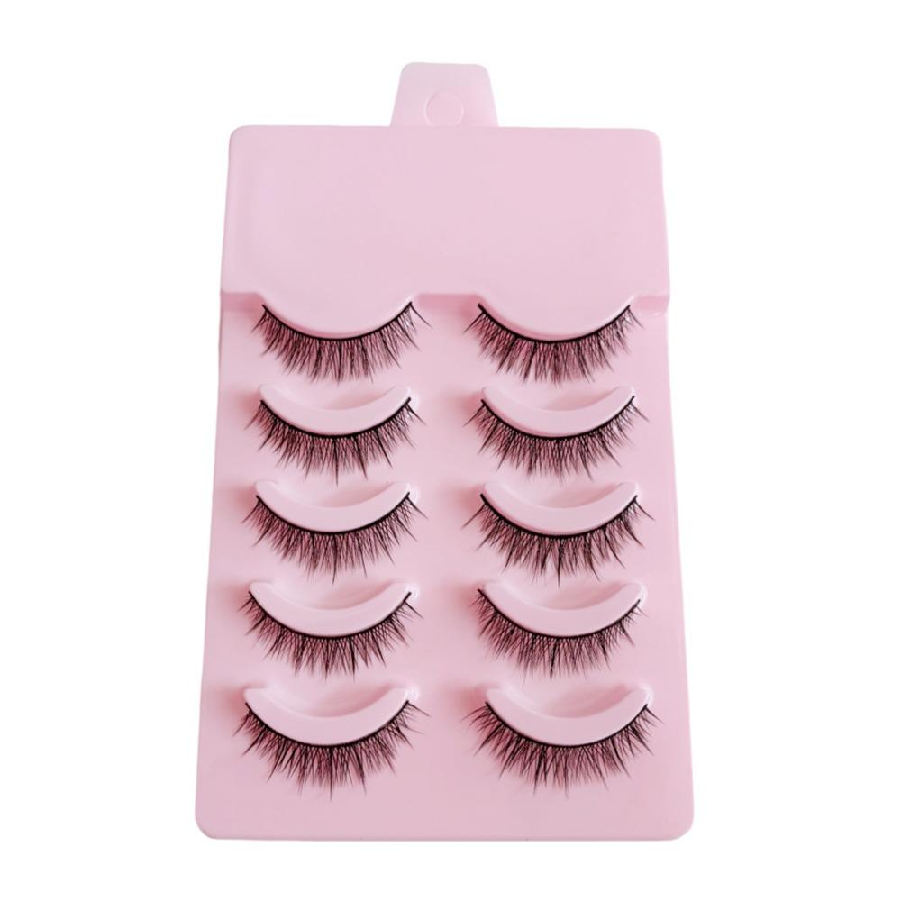 5/10 Pairs Soft False Eyelash Extension Dramatic Mink Eyelashes Beauty Faux Cils  Eyelash Extension