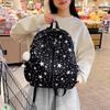 Schoolbag Korean Version Ins Cartoon Star Backpack Bag Female College Style Student Schoolbag Fashionable Versatile Cute Casual Backpack