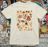 T-shirt Champignon Vintage – Esthétique Cottagecore T-shirt Champignons Botanique Naturecore