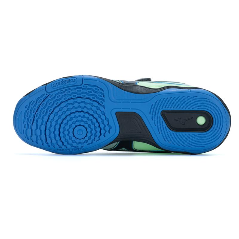 Mizuno Wave Medal SP5 Comfortable Versatile Shock Absorbing Non-Slip Breathable Low-Top Training Shoes Unisex Sneaker Light-Blue Green 81GA241221