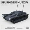 639Pcs German Sturmgeschutz IV Tank Building Blocks, Unique Desk Decor for Military Fans, Christmas Birthday Gift for Adults