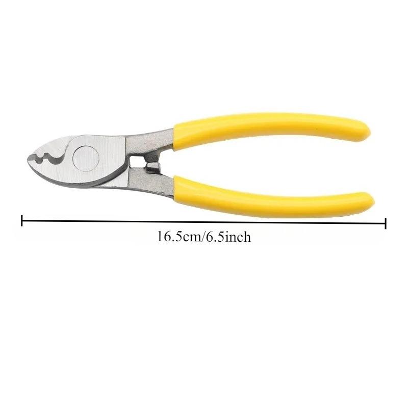 6IN Multifunctional Industrial Wire Cutters, Wire Cutters and Special Manual Wire Stripping Pliers for Electricians Tools