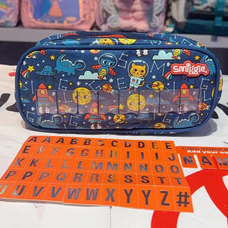 Smiggle Australia Large Cartoon Pencil Case for Primary & Secondary Students