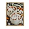 Winter Pleasure Winter Pleasure, 30X40 Cm, Light Oak Wooden Frame, Matte Paper 230 Gsm