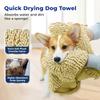 Hot Chenille Fabric Dog Bath Towels Microfiber Quick Drying Cat Bath Towel Extra Soft Highly Absorbent DogTowel Pet Supplies