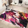Genshin Impact Lynette Printed Absorbent Washable Carpet, Non-Slip Bathroom Mats, Kitchen Rugs, Yoga Mat,Living Room Entrance, Camping Picnic Rugs