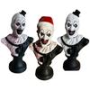 Art The Halloween Clown Figure Horror Clown Indoor Garden Statue Resin Terrifier