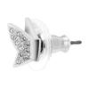 Swarovski LILIA Butterfly Crystal Earrings Women's Silver 5636424