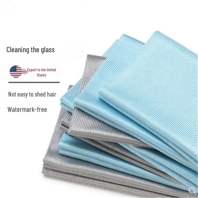 Glass Cleaning Cloth - Lint-Free, No Watermarks, Ideal for Housekeeping and Wine Glasses
