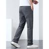 Zip-up Pockets! Light Luxury Business! Foreign Trade Cut the Tag off Casual Pants Men's Long Pants Straight Stretch Summer Thin