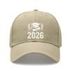 [Graduation Baseball Cap] 2026 Class Of Graduation Print Unisex Adjustable Breathable Lightweight Casual Outdoor Sports Baseball Hat For Men Women