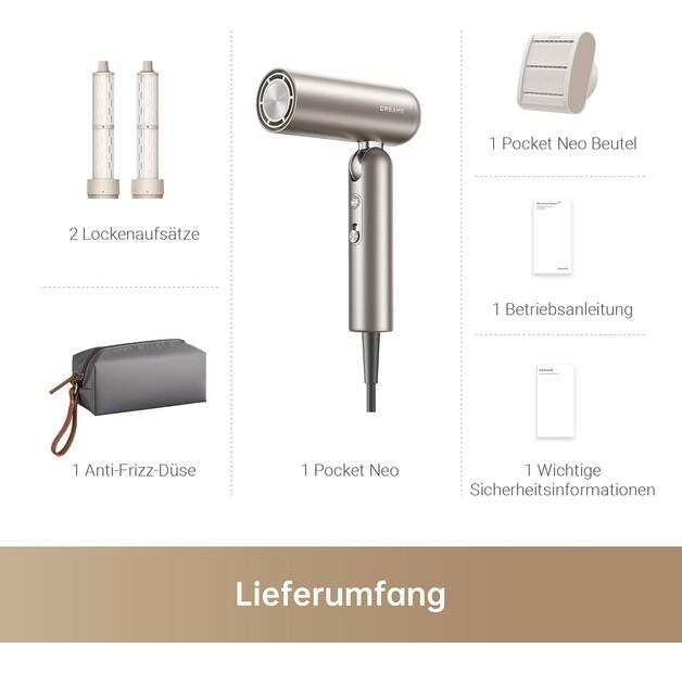 Fön Dreame Pocket titangold