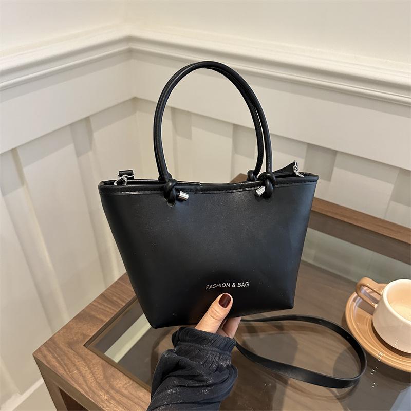 Women'S Bags Pu Bucket Bags Fashion Accessories Bags Niche Shoulder Bags Versatile Messenger Bags