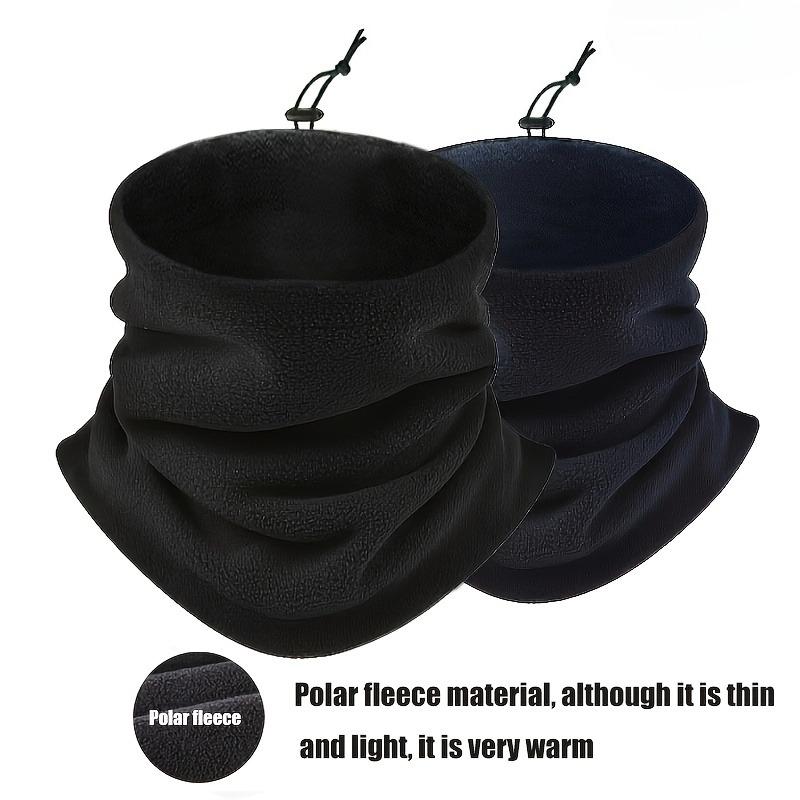 1pc Men's Heavy-Duty Thermal Balaclava Face Mask - Windproof Fleece Lining & Breathable Neck Gaiter for Skiing, Cycling, Motor