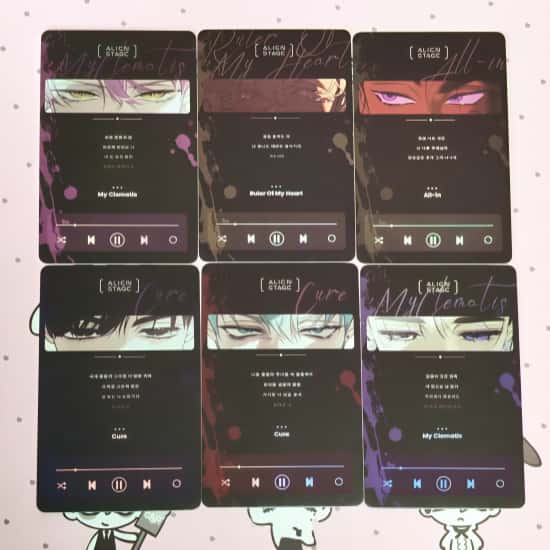 Фотокарточка Alien Stage 3-й юбилейный взгляд random