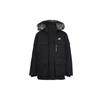 Down Jackets Men's Black Hooded Moderate Other (Unisex) Down Jackets NPA46021 BK
