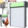 Automatic Solar Chicken Coop Door With Timer 4-Mode Control Ip67