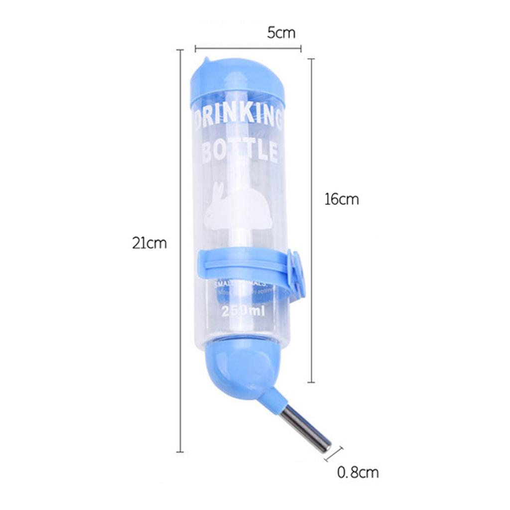 Hamster Dispenser Bottle Hamster Water Drinking Bottle Pet Automatic Water Feeder for Critter Mice Ferrets Rabbit Squirrel