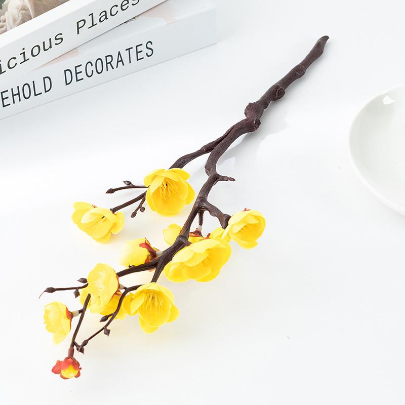 Plum Blossom Simulation Bonsai Decoration Accessories Flower Home Ornaments