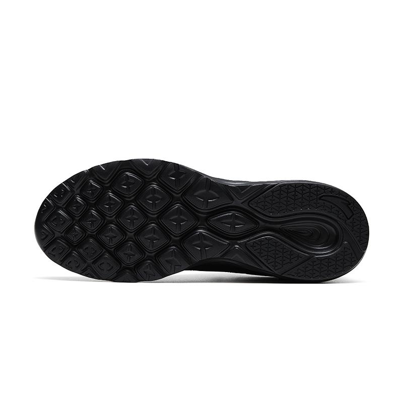 Anta Komfortable Støtdempende Slitesterke Lettvektige Sklisikre Lave Løpesko Herre Sneakers Svart 912355592-5