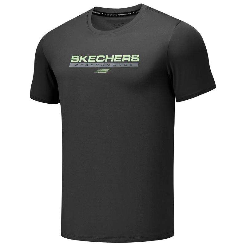 Skechers Sport-Utility Comfortable Skin-Friendly Casual Short Sleeve T-Shirt Men tops P225M160-0018 M