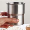Silver Picnic Stackable Cup 300ml Water Mug Reusable Coffee Mug  Travel Home