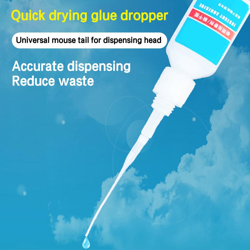 100 ks 8/12 cm Přesné aplikační nástavce na lepidlo pro řemesla a laboratorní dávkování Univerzální kapátko 502 Lepidlo Prodlužovací bodkovací trubička