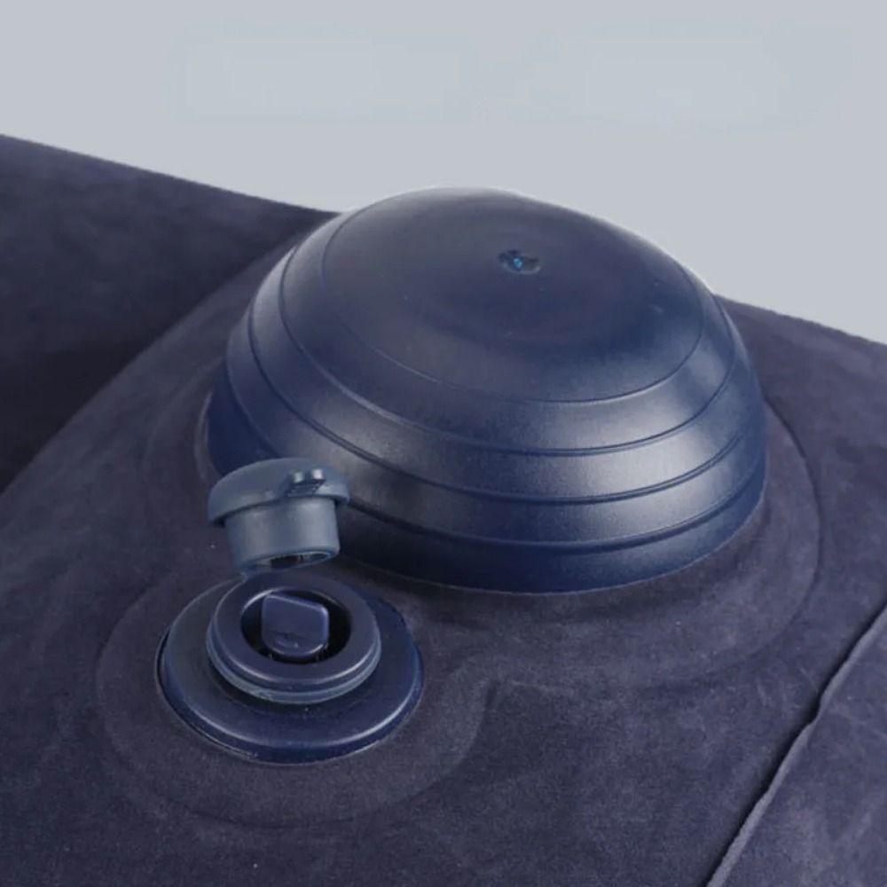 2/3 Layers Inflation-Airplane Footrest Easy Press Inflatable Foot Rest Car Accessories