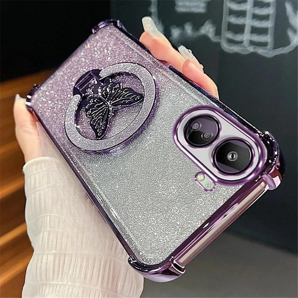 Coque de protection bordure plaquée brillante à paillettes de luxe pour Motorola MOTO G77 G67 G86 Edge 70 Fusion 60 50 50 Pro Neo Housse de protection antichoc