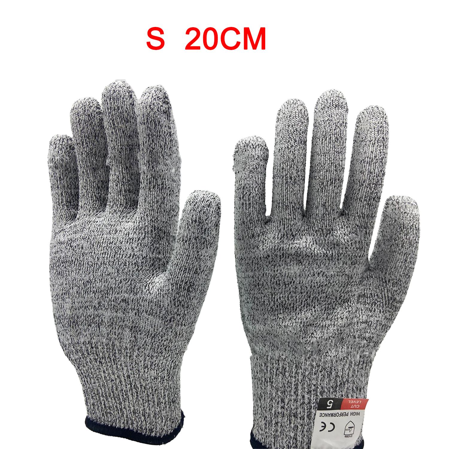 

Grade 5 Cut Resistant Gloves Machine Washable Kitchen Gardening Scratch Resistant Glass Cutting Safety Protection for Gardeners