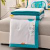 Summer Sleeping Quilt Soybean Fiber Air Conditioner Throw Blanket Washed Cotton Summer Adult Blankets for Bed Sofa Home Decor