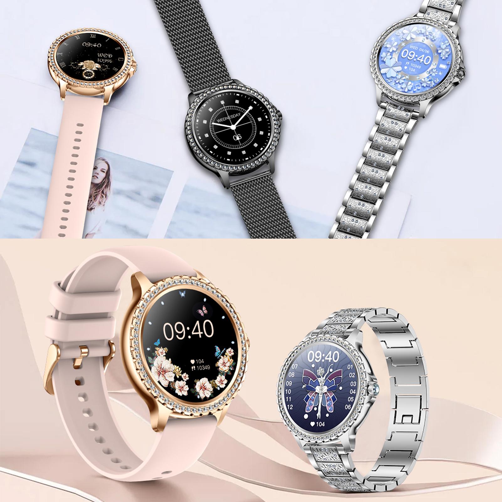 1.32 Inches Smartwatch IP67-Waterproof 5.0 Intelligent Watch Fitness Multifunctional Watch Compatible with 4.4Celsius 7.1