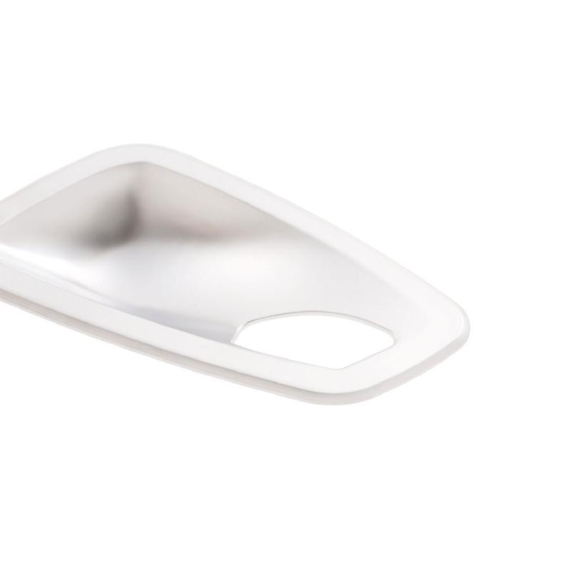 For BMW 3-Series E90 2DR 2005 2006-2012 ABS Silver Interior Door Bowl Cover Trim