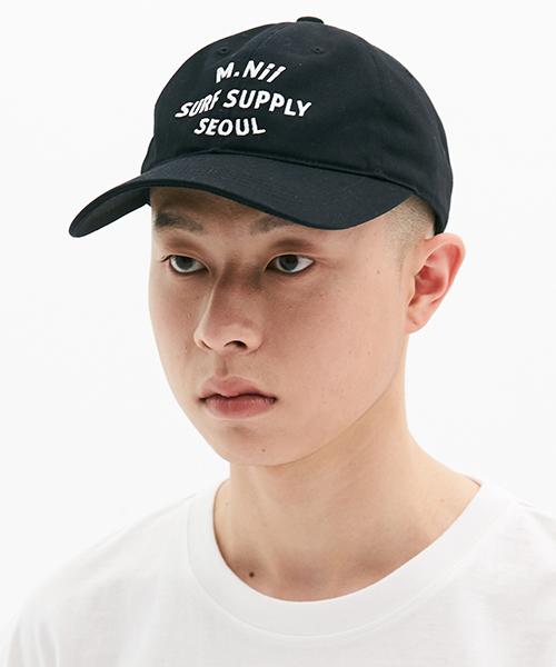 M.Nii Surf Supply Logo Cap / Black