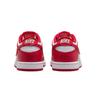 Nike Dunk Low White University Red Preschool Lifestyle Shoes FB9108-119