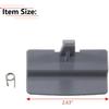 RLB-HILON Center Console Latch Compatible with Ford F150 2010 2011 2012 2013 2014 2015 2016 2017 2018 Year, for BL34-18672A66, Gray Color