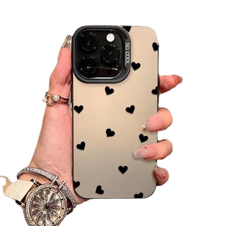 Simple love applies to Apple iPhone15promax mobile phone case 14plus new 13/12/11 silicone 8