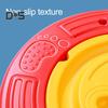 Balance Board with 5 Balls Wheels Handle Heavy Duty Portable Maze Wobble Board Toddler Sensory Balance Training Rocker Board Kids Physical Therapy Toy