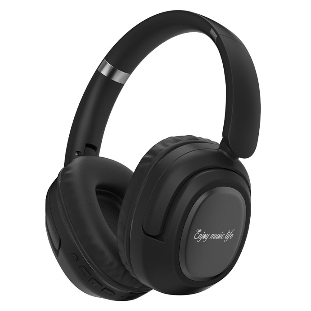 

BH900 Gaming Wireless Bluetooth-compatible Headphones Hi-Fi Stereo In-Ear Noise Cancelling 40MM Driver Headset Black