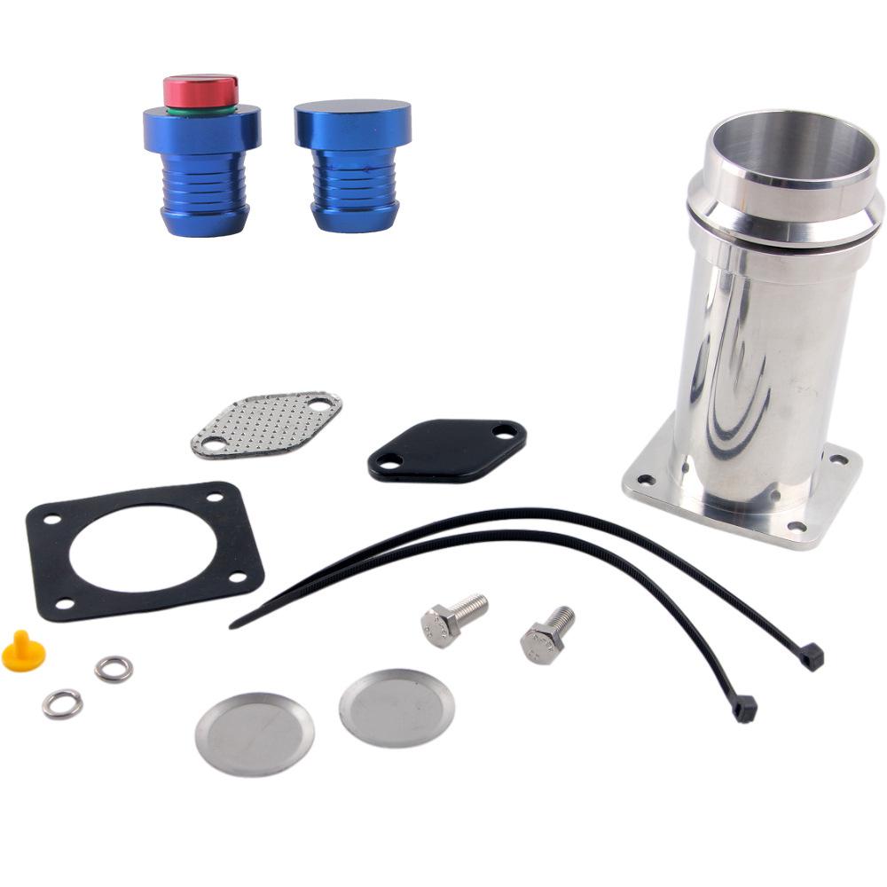 EGR Delete Kit Cooler Removal Plug Kit Long Version for BMW E46 318d 320d 330d 330xd 320cd Cooler Thermostat Bungs 3.0 M57N2 Diesel Engine