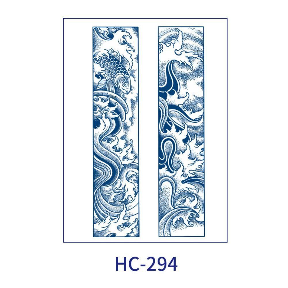 8PCS Waterproof Stripe Tattoo Stickers Lasts for 2 weeks Flower Tattoo Stickers  Gifts