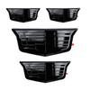 Car Front Rear Emblem Steering Wheel Sticker Side Badge for Cadillac CT4 CT5 CT6 XT4 XT5 XT6 Replacement Refit Logo Accessories