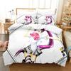 Anime Little Busters Bedding Set Boys Girls Twin Queen Size Duvet Cover Pillowcase Bed Boys Adult Fashion Home Textileextile