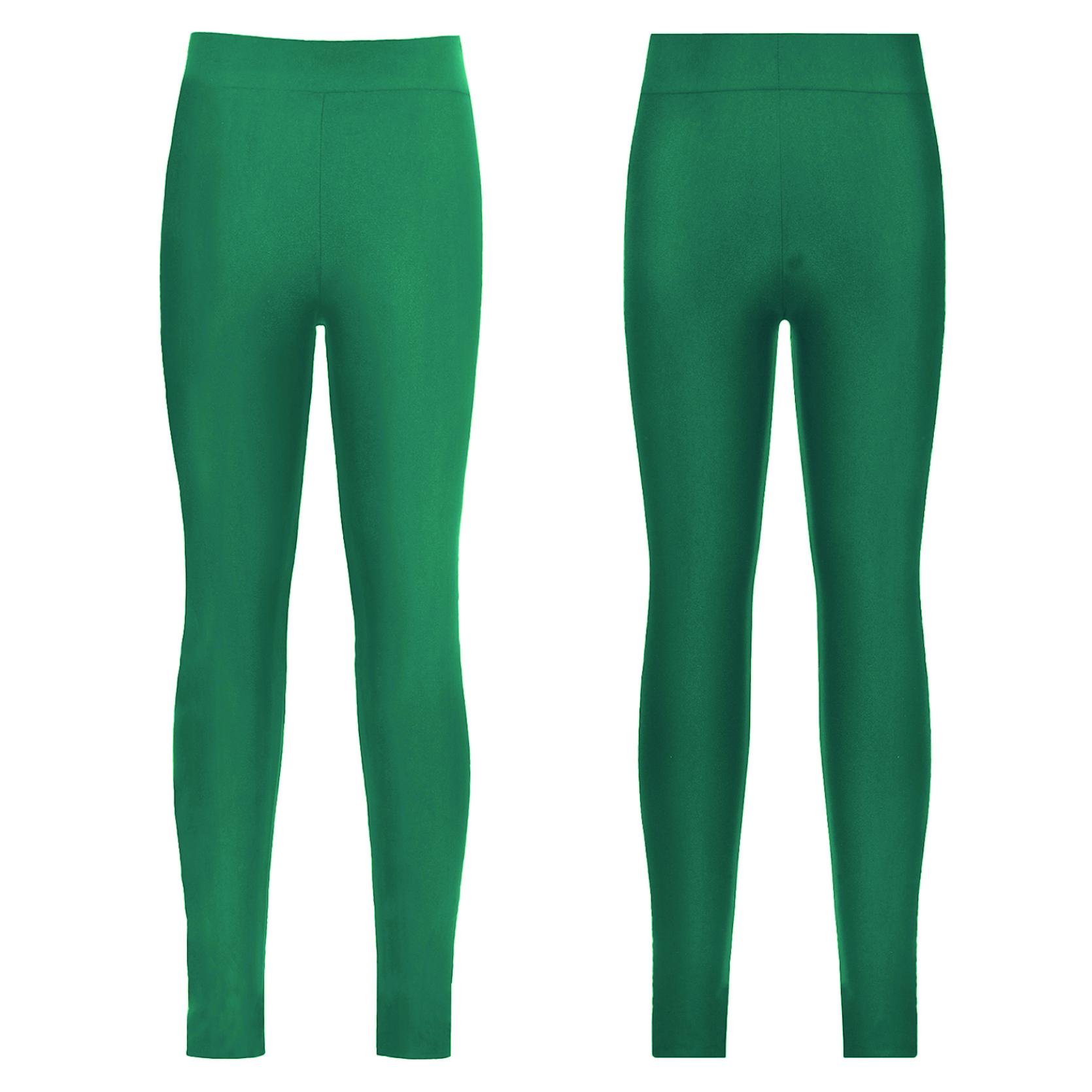 IEFiEL Stijlvolle schaatskleding voor kinderen, elastische tailleband, elastische dans, lange broek, legging 9-10 Years